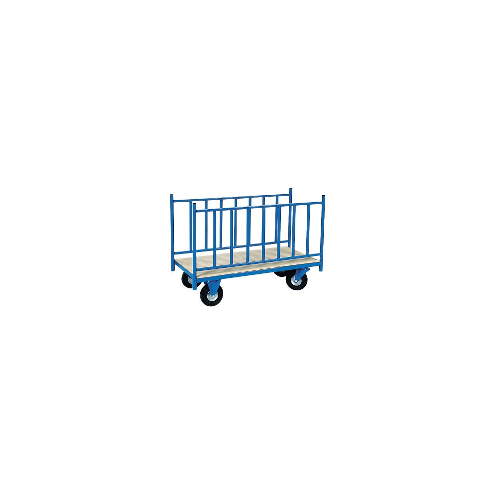 MANORGA Transportwagen mit zwei Seitengittern 1000 x 600 x 1200 mm