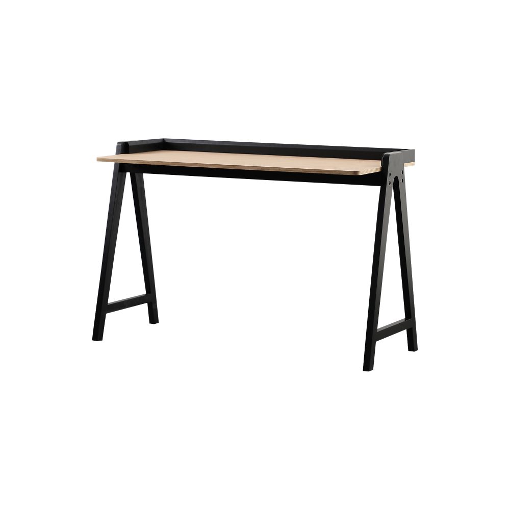 Schaffenburg Schreibtisch Domestico Eiche, Schwarz 120 x 60 cm