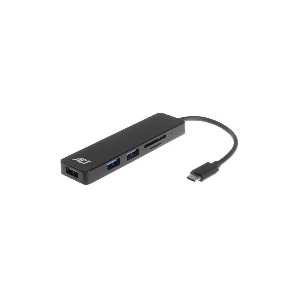 ACT USB-Hub AC6405 Schwarz