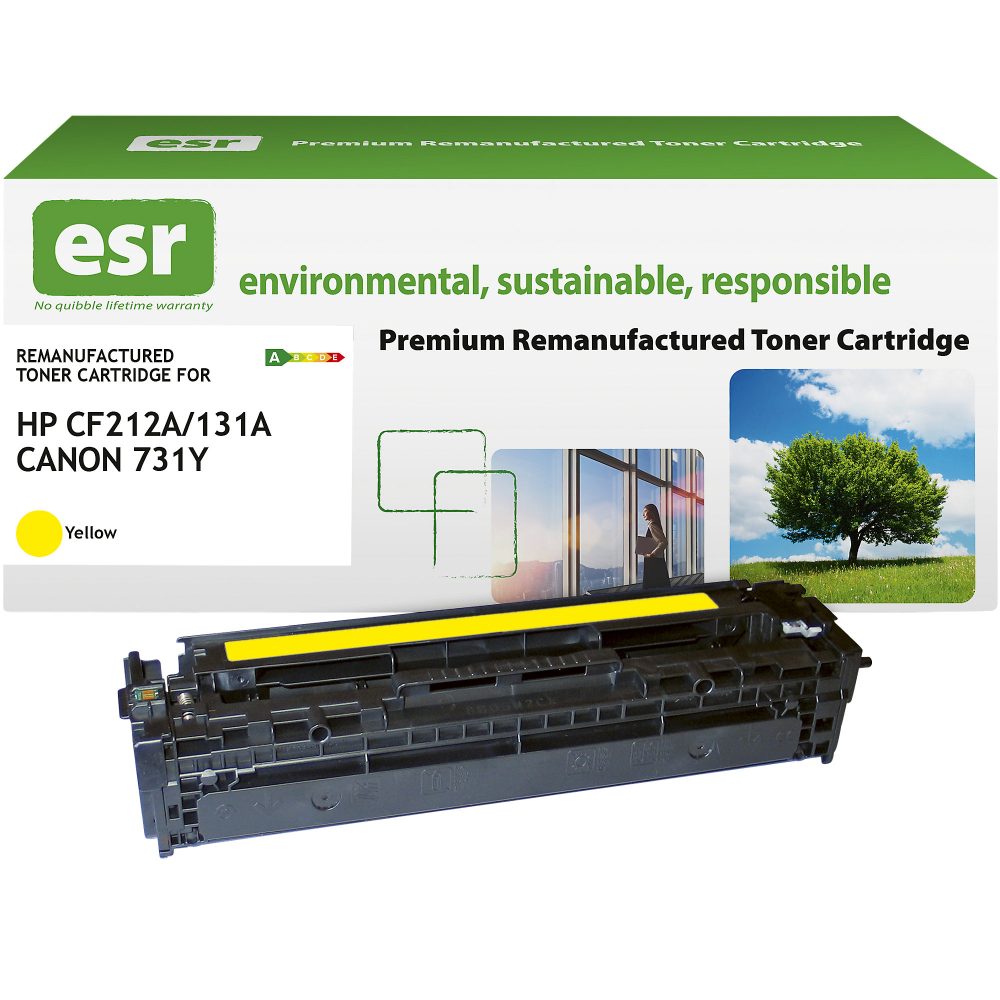 esr Tonerkartusche kompatibel mit Canon 6269B002 Gelb
