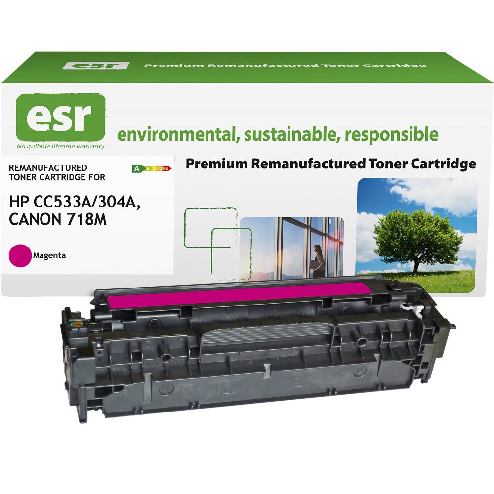 esr Tonerkartusche kompatibel mit Canon 2660B002 Magenta