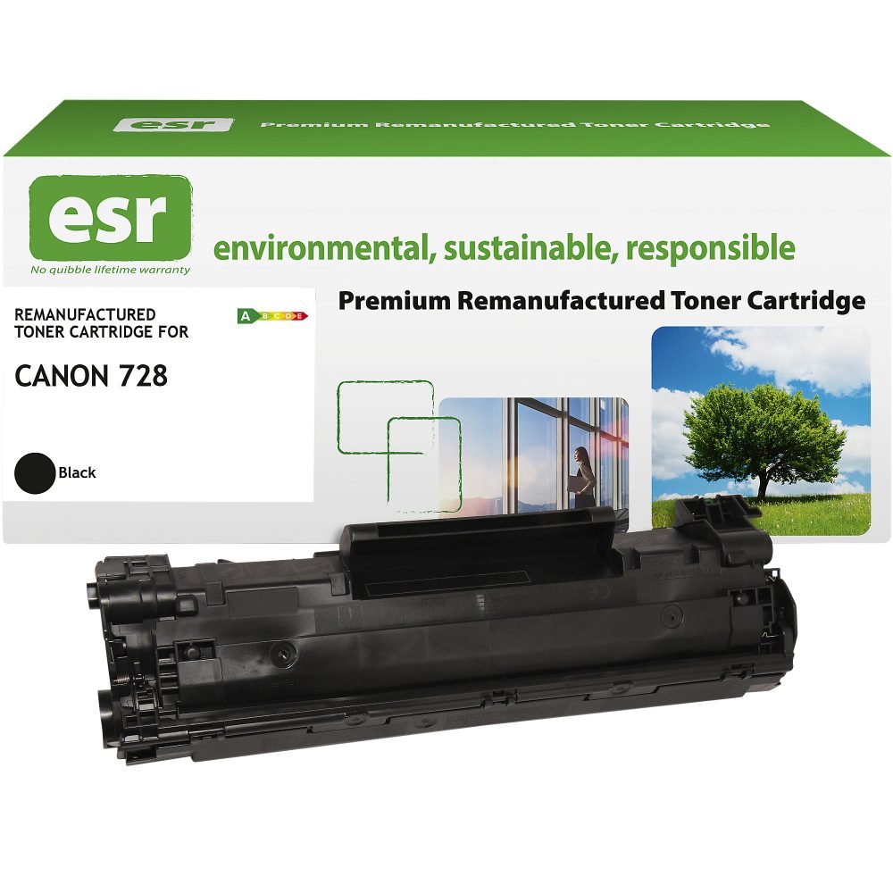 esr Tonerkartusche kompatibel mit Canon 3500B002 Schwarz