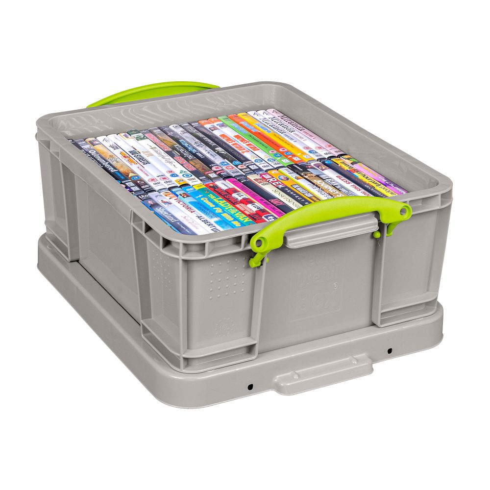 Really Useful Box Aufbewahrungsbox 18RDG 18 L Grau PP (Polypropylen) 39 x 48 x 20 cm