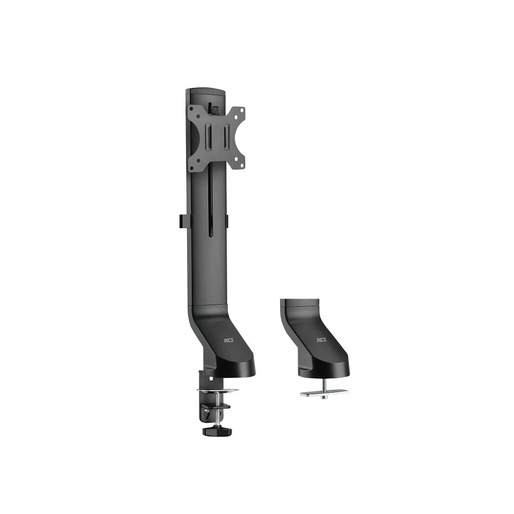 ACT AC8321 Monitorarm Höhenverstellbar 410 x 90 x 135 mm Schwarz