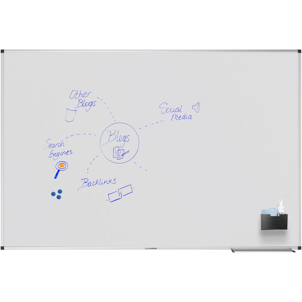 LEGAMASTER Whiteboard 100x150cm 7-108263 Unite Plus emailliert