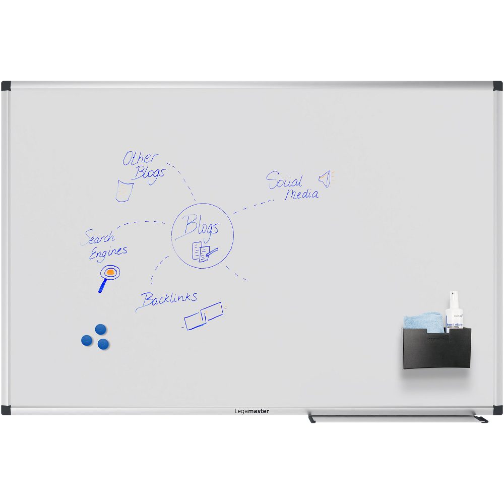 LEGAMASTER Whiteboard 60x90cm 7-108243 Unite Plus emailliert