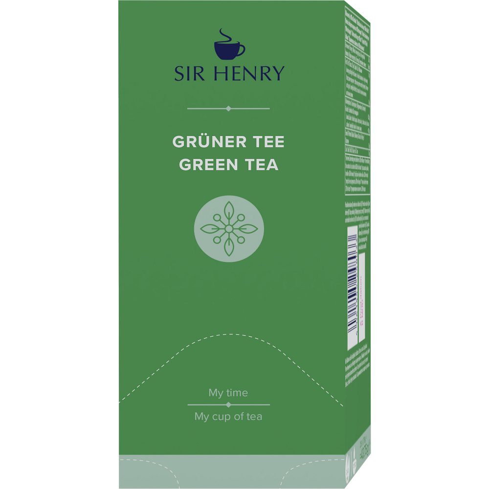 SIR HENRY Grüner Tee 25 Stück