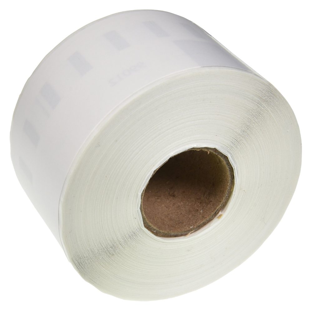 LW Etikettenrolle Kompatibel DYMO 99012 5DY99012-WT Selbsthaftend Schwarz auf Weiss 53 mm 260 Etiketten