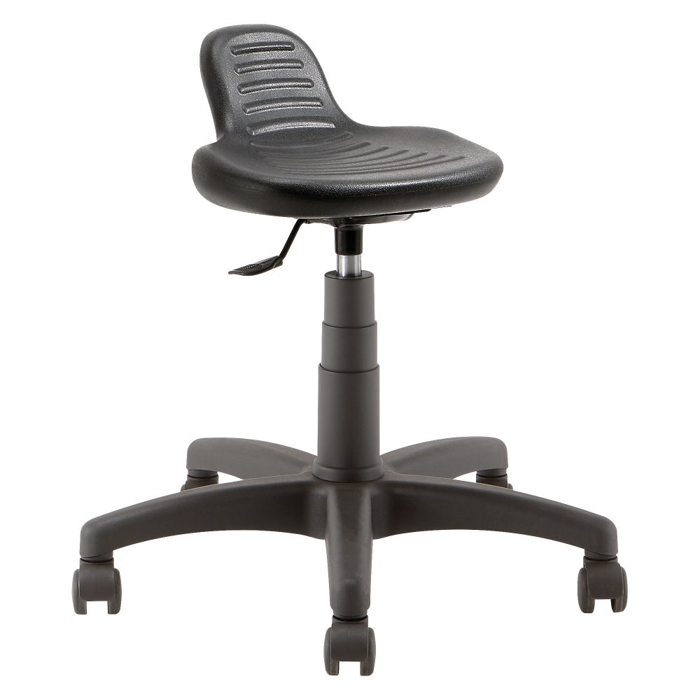 Hocker Kunststoff Schwarz CONFORT 01/PG 640 x 640 x 920 mm