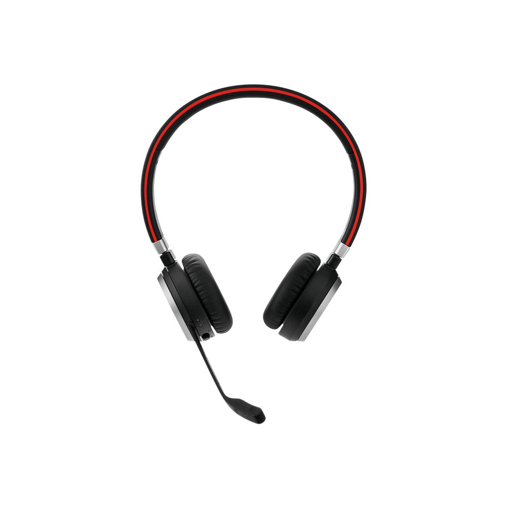 Jabra Evolve Evolve 65 SE UC Kabelgebundenes & drahtloses Stereo-Headset Over-the-head Geräuschunterdrückung Bluetooth Schwarz