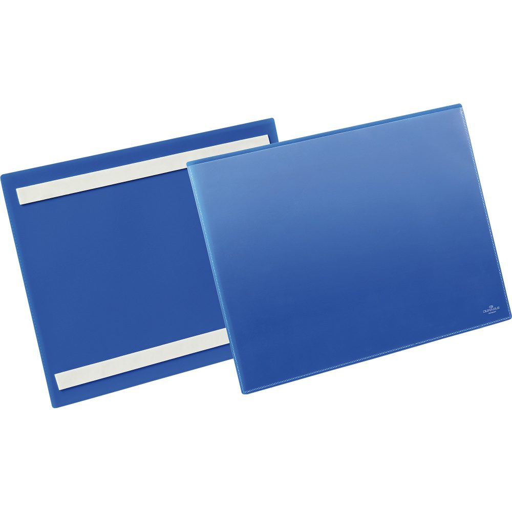 Durable Selbstklebende Kennzeichnungstasche PP 225 x 311 x 17 mm 50 Stück