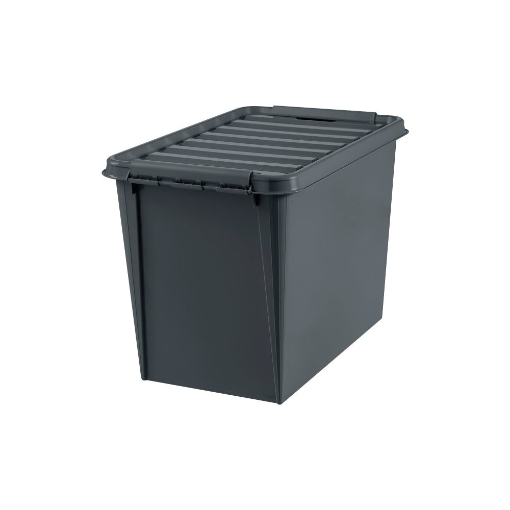 SmartStore Aufbewahrungsbox Recycled 65 61 L Grau PP (Polypropylene) 39 x 59 x 43 cm 3 Stück