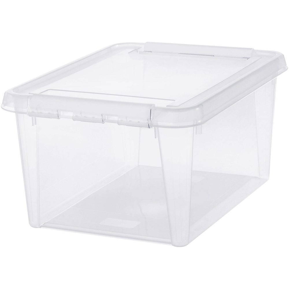 SmartStore Aufbewahrungsbox Home 31 32 L Transparent, Weiß PP (Polypropylene) 39 x 50 x 26 cm