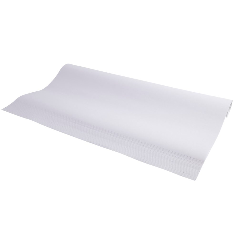 Exacompta Flipchartblock 41653E Weiss 72 g/m² Blanko 630 mm (B) x 980 mm (H) 5 Stück