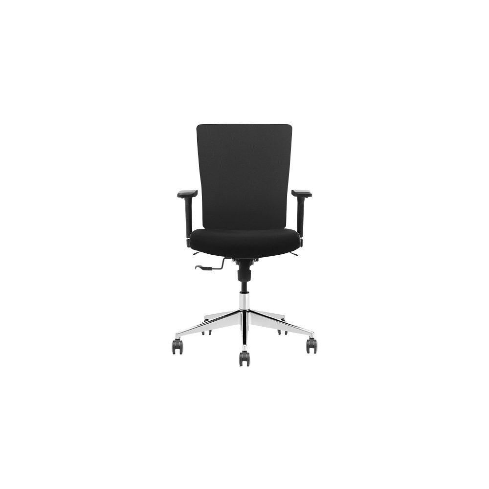 Schaffenburg SERIES 080 Bürostuhl Wippmechanik Stoff 3D Armlehnen Schwarz 23 kg 80 68 mm x 96 mm