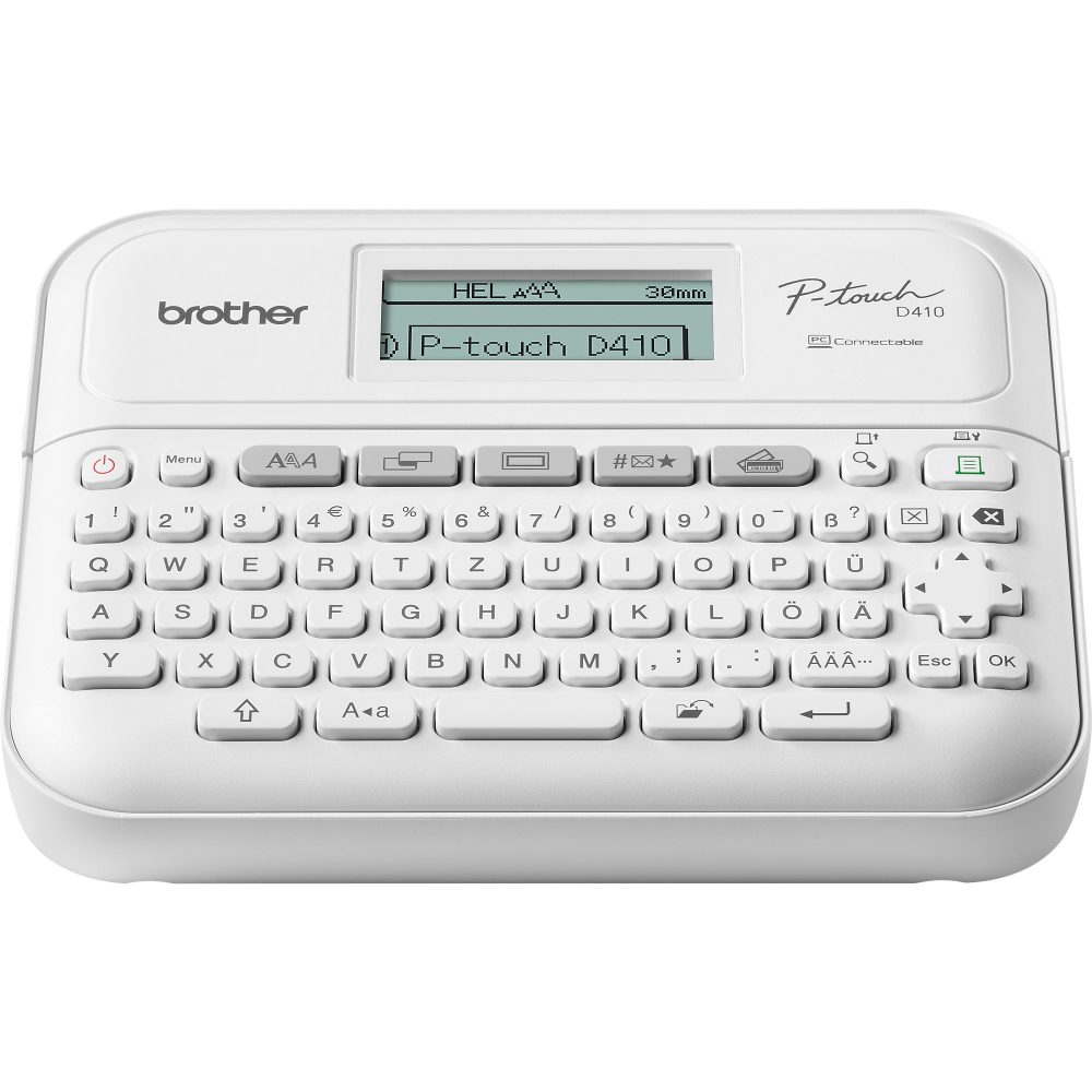PTOUCH Beschriftungsger&auml;t PTD410 weiss