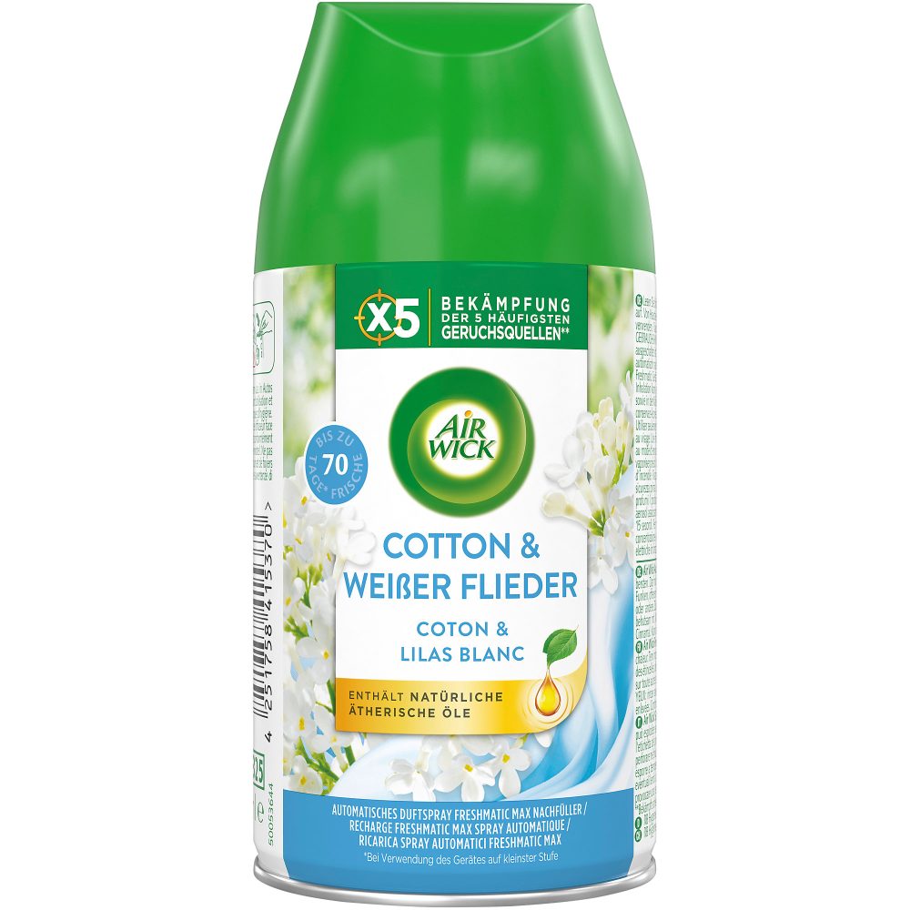 AIR WICK Freshmatic Refill 3234218 Cotton & weisse Flieder 250ml