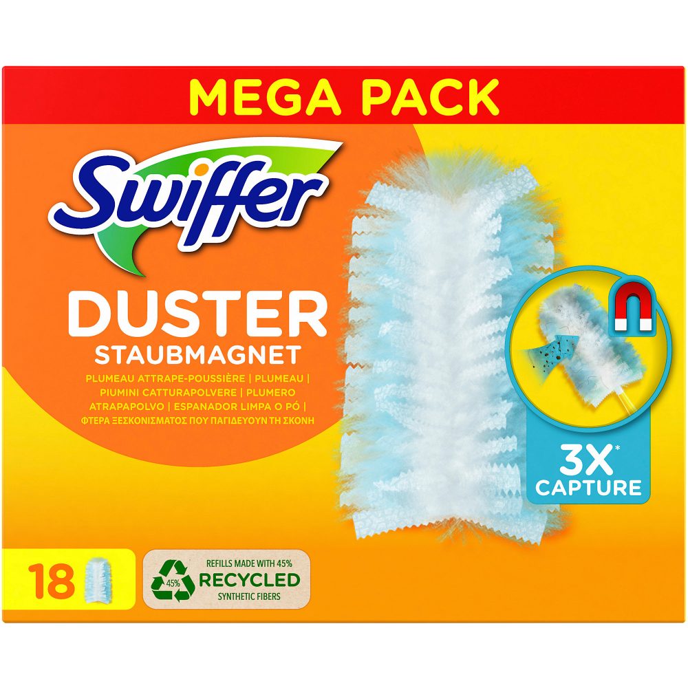 Swiffer Staubwedel Kunststoff Orange 19,5 x 9,4 x 24 cm 8001090887306
