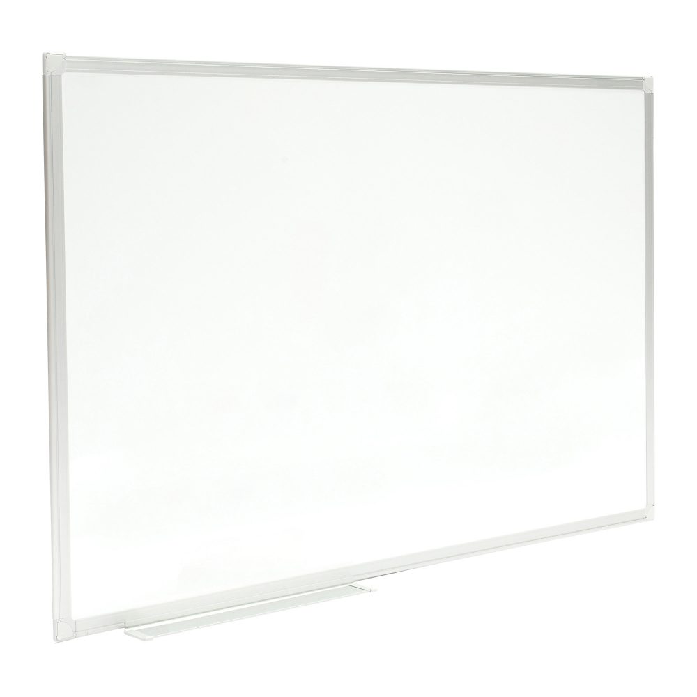 Whiteboard Weiss 45 x 60 mm Aluminiumrahmen