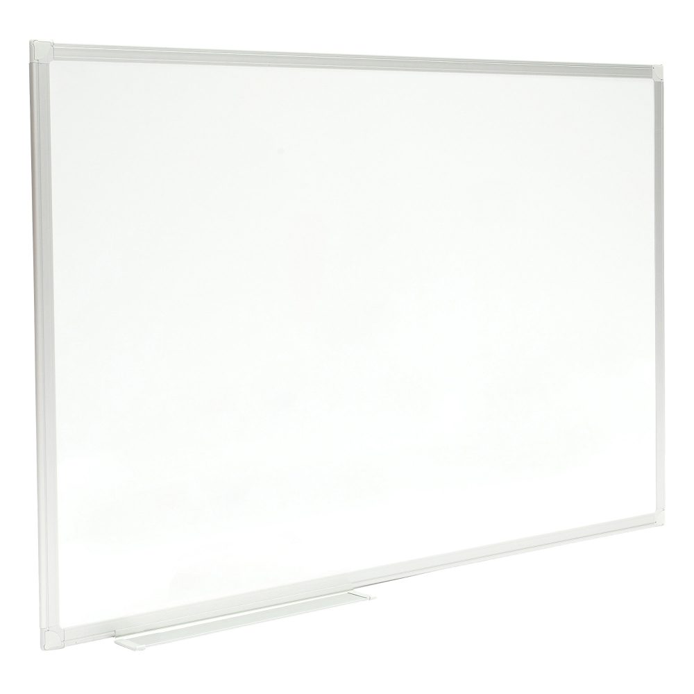 Whiteboard Weiss 90 x 60 mm Aluminiumrahmen