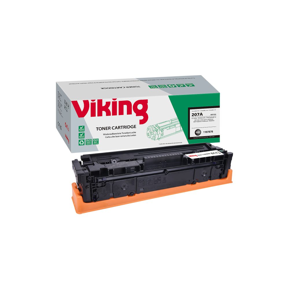 Kompatible Viking HP 207A Tonerkartusche W2210A Schwarz