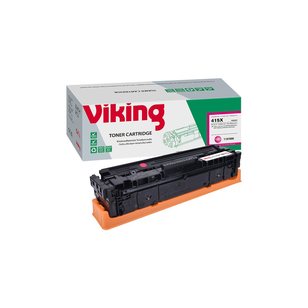 Kompatible Viking HP 415X Tonerkartusche W2033X Magenta