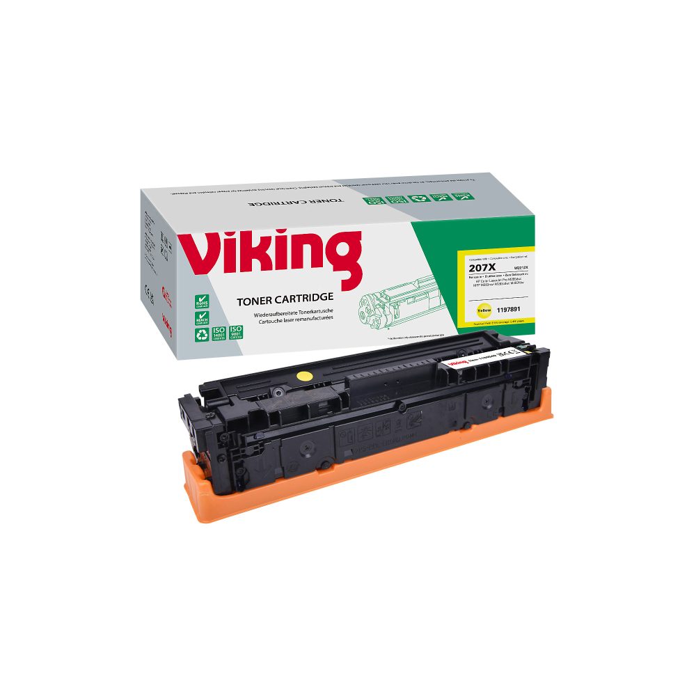 Kompatible Viking HP 207X Tonerkartusche W2212X Gelb
