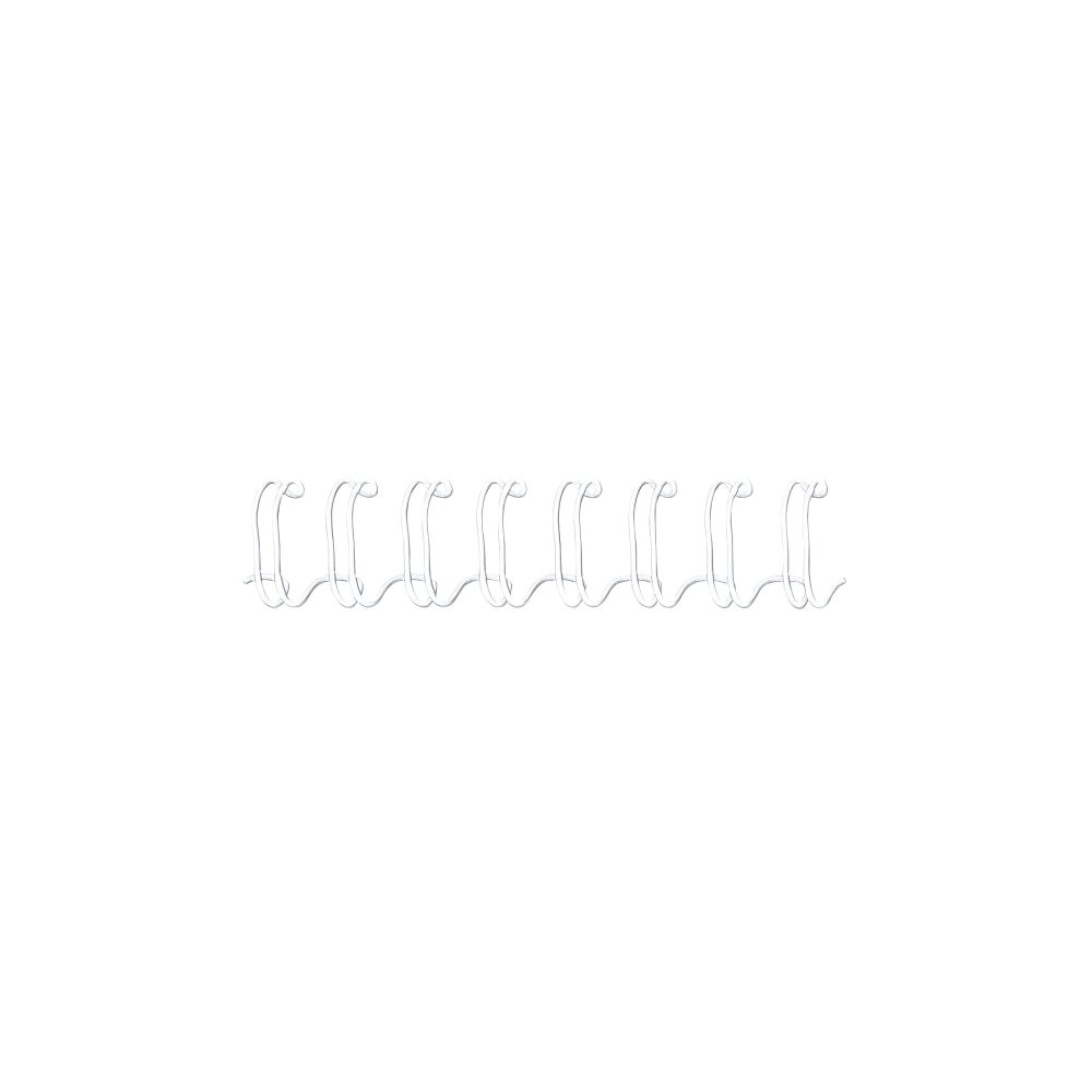 FELLOWES Drahtbinder&uuml;cken 10mm 53262 weiss 100 St&uuml;ck