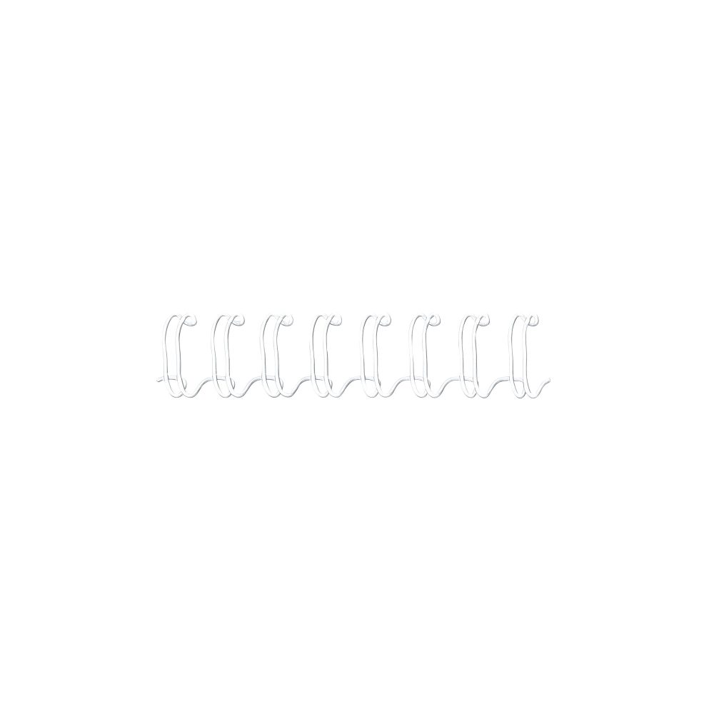 FELLOWES Drahtbinder&uuml;cken 12mm 53270 weiss 100 St&uuml;ck