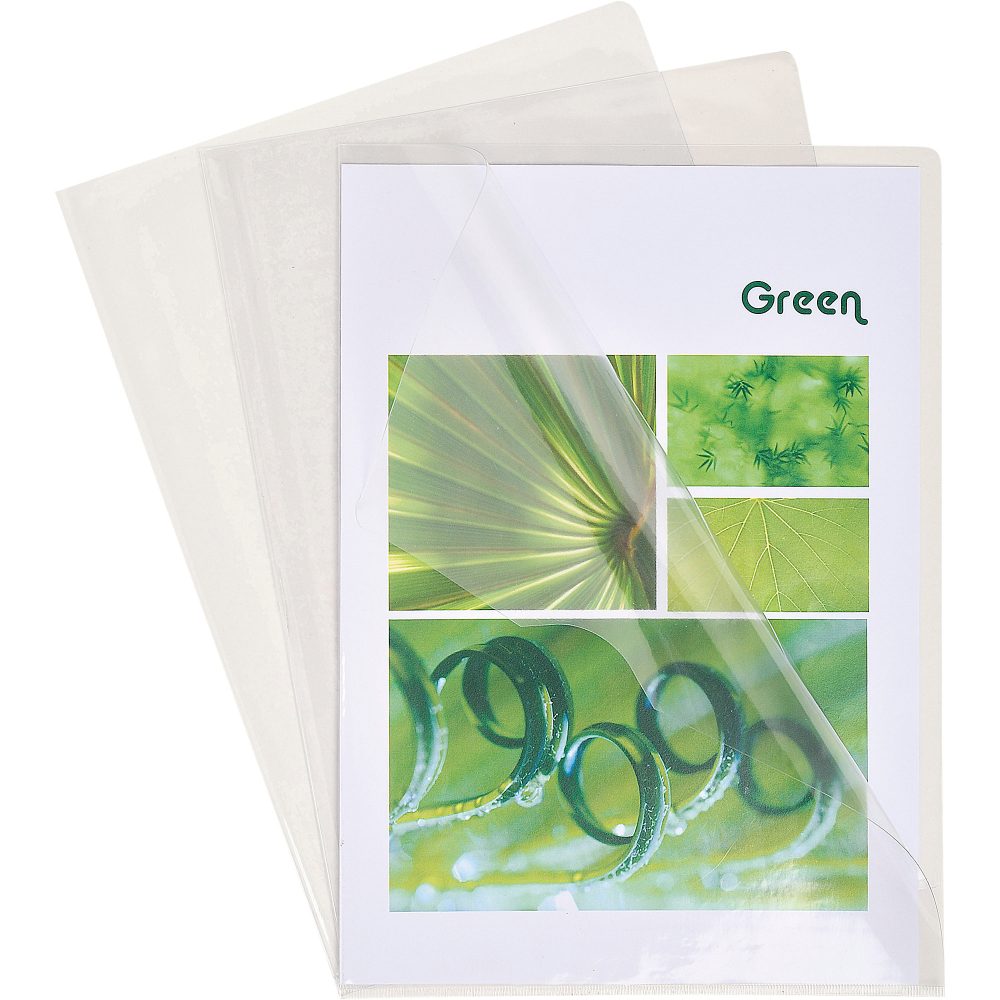 Exacompta Klarsichthüllen A4 Transparent PVC 0,13 mm 100 Stück