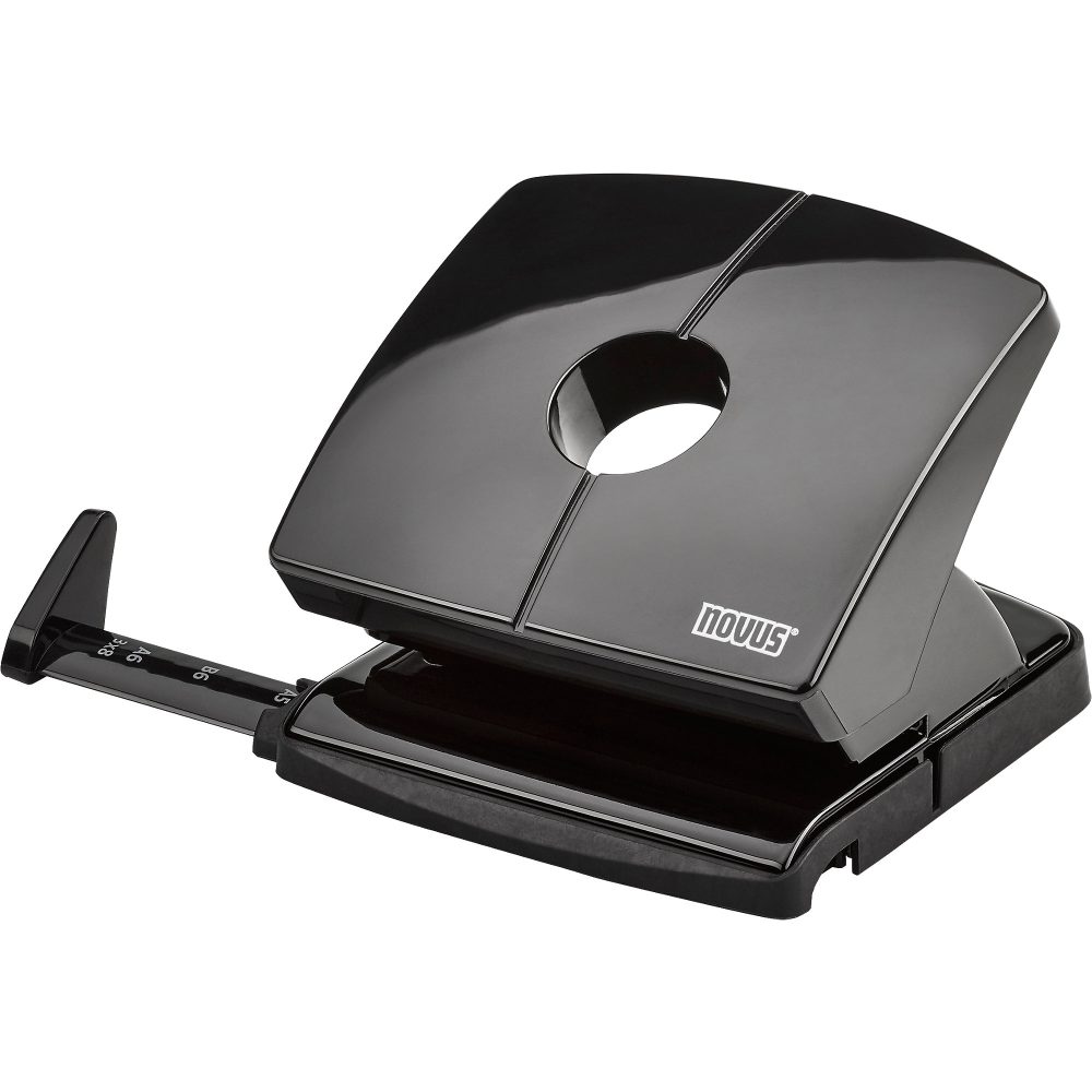 Novus Locher Kunststoff, Metall 20 Blatt 025-0630 Schwarz