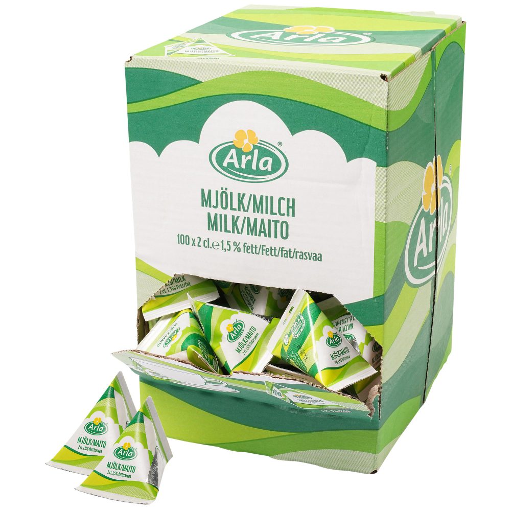 Arla H-Milch 1.5 % Reines UHT 100 Stück a 20ml