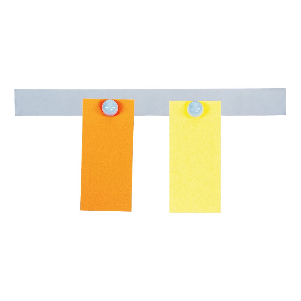 Maul Magnetband Silber Edelstahl 5 x 50 x 0,18 cm