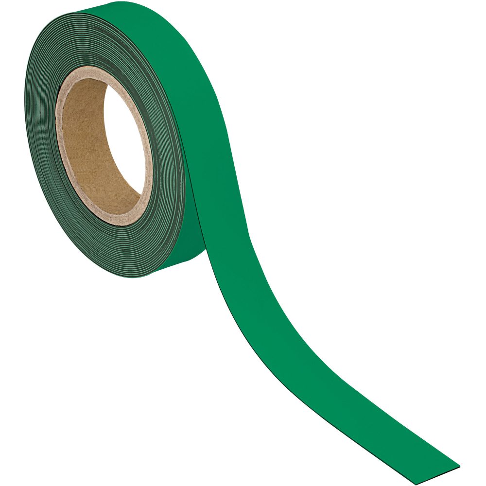 Maul Magnetband Grün 15,5 x 3 cm 10 Stück
