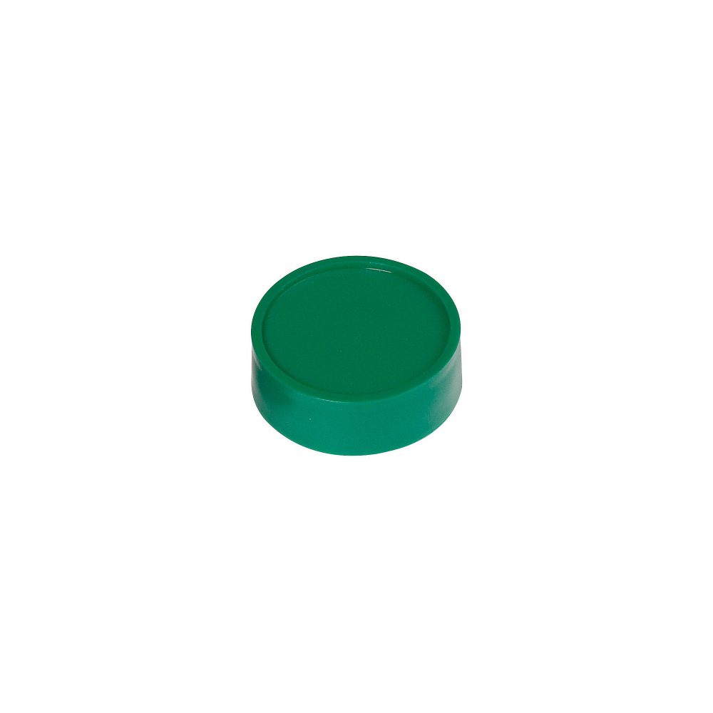 Maul Magnete Grün 3,4 x 1,4 cm 10 Stück