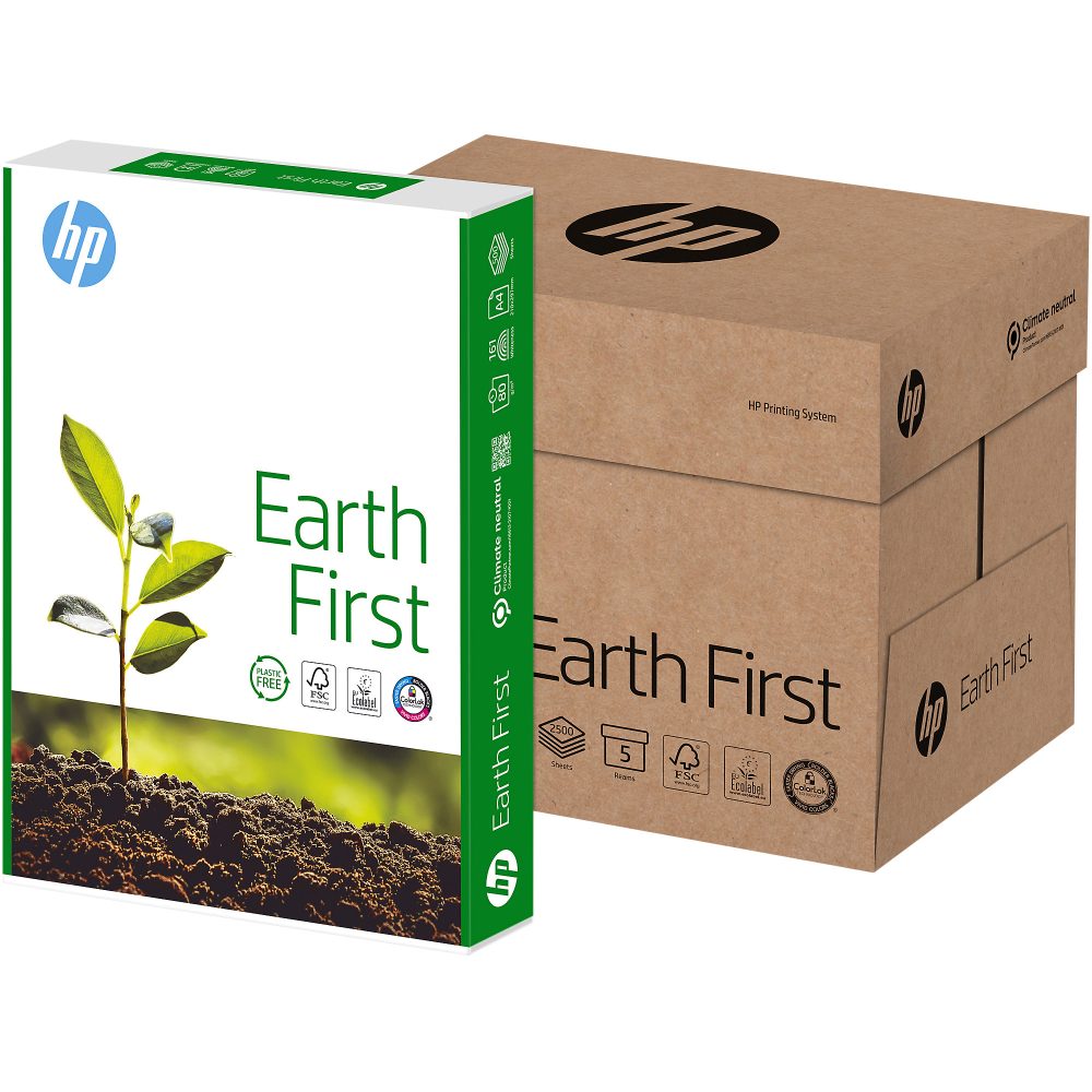 HP Earth First DIN A4 Druckerpapier 80 g/m² Matt Weiß 2500 Blatt