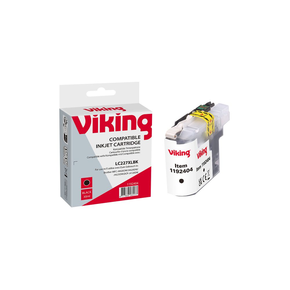 Office Depot LC227XLBK Kompatibel Brother Tintenpatrone Schwarz