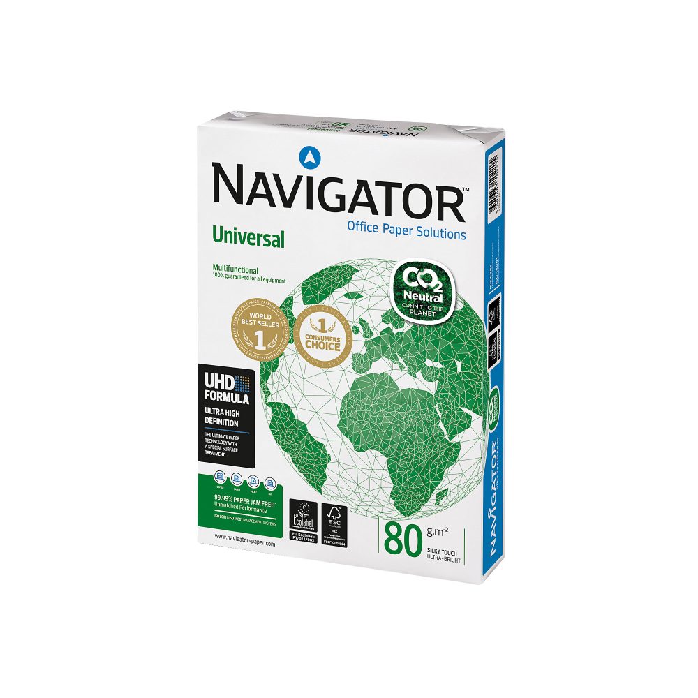 Navigator A4 Druckerpapier Weiss 80 g/m² Unbeschichtet 500 Blatt