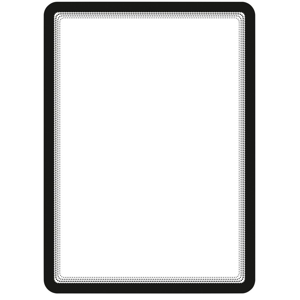 Djois Magneto Rahmen A4 Schwarz 194957 230 (B) x 2 (T) x 317 (H) mm