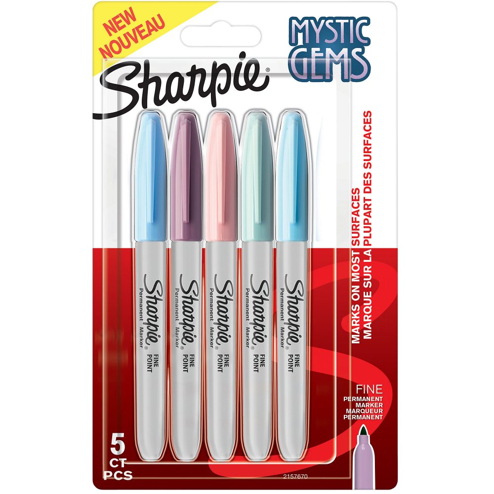 Sharpie Mystic Gems 2157670 Permanentmarker Fein 1 mm Mehrfarbig Nicht Nachfüllbar