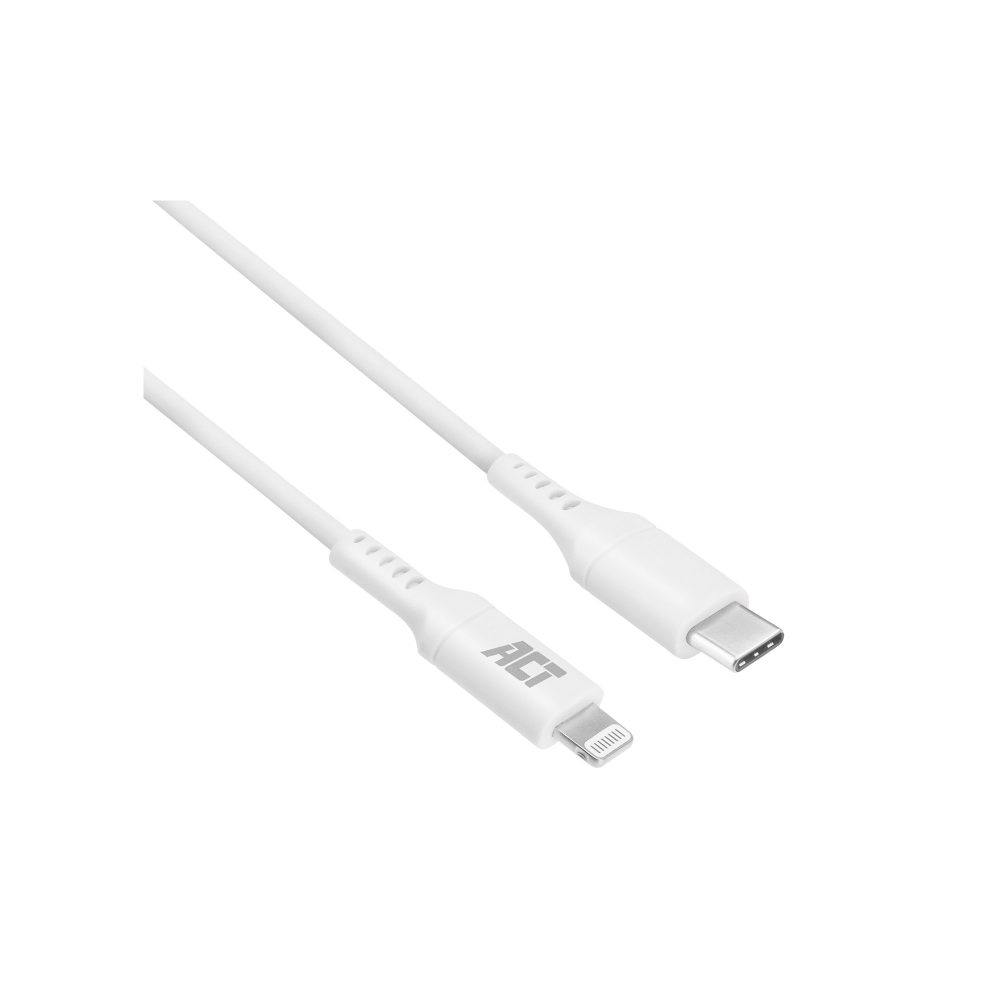 ACT USB-Kabel AC3015 Weiss 2 m