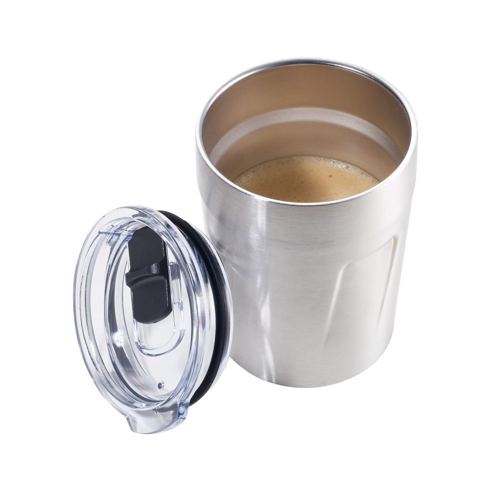 Troika Thermobecher 160 ml Edelstahl Silber