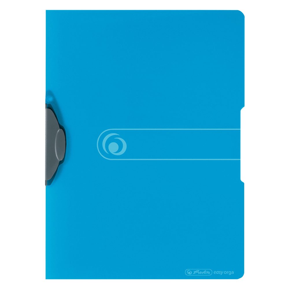 herlitz Easy Orga To Go Klemmmappe 11206455 A4 Kunstoff 23.2 (B) x 31 (T) x 1 (H) cm Blau