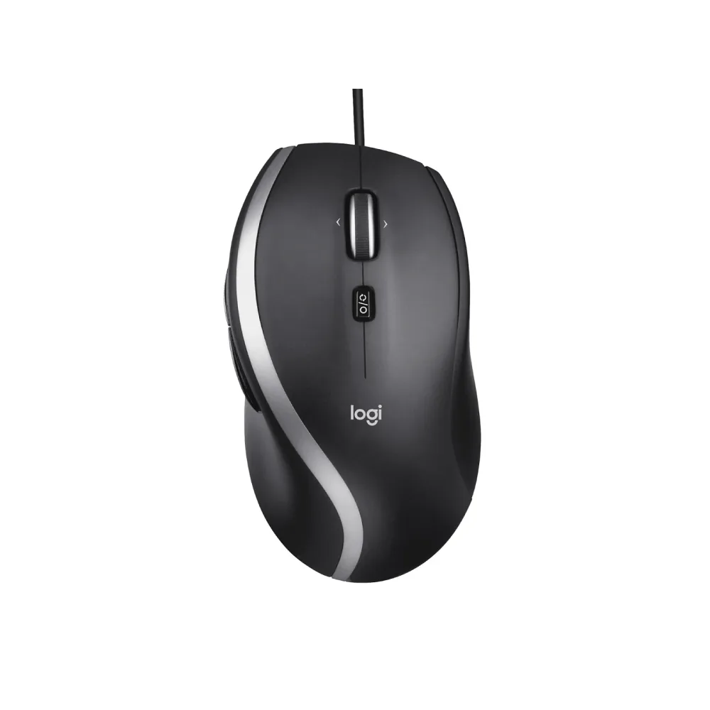 Logitech Kabelgebundene Maus 910-005784 Schwarz, Silber