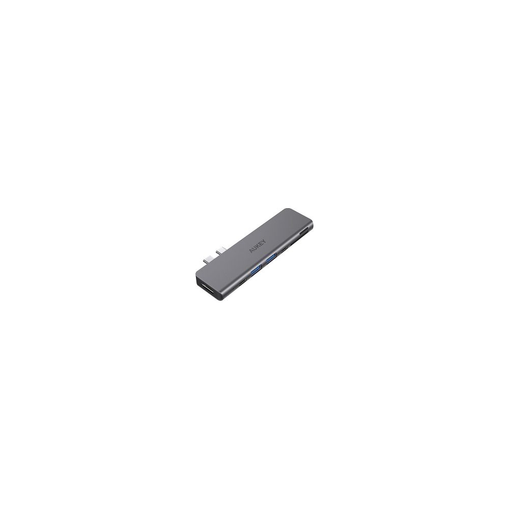 AUKEY USB-C-Hub CB-C76 Schwarz