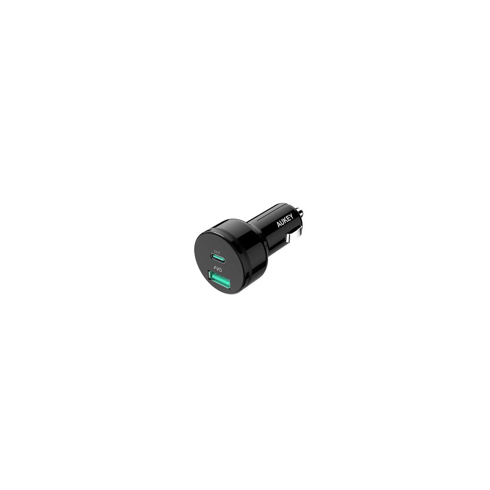 AUKEY Auto-Ladegerät CC-Y7 Verkabelt Schwarz