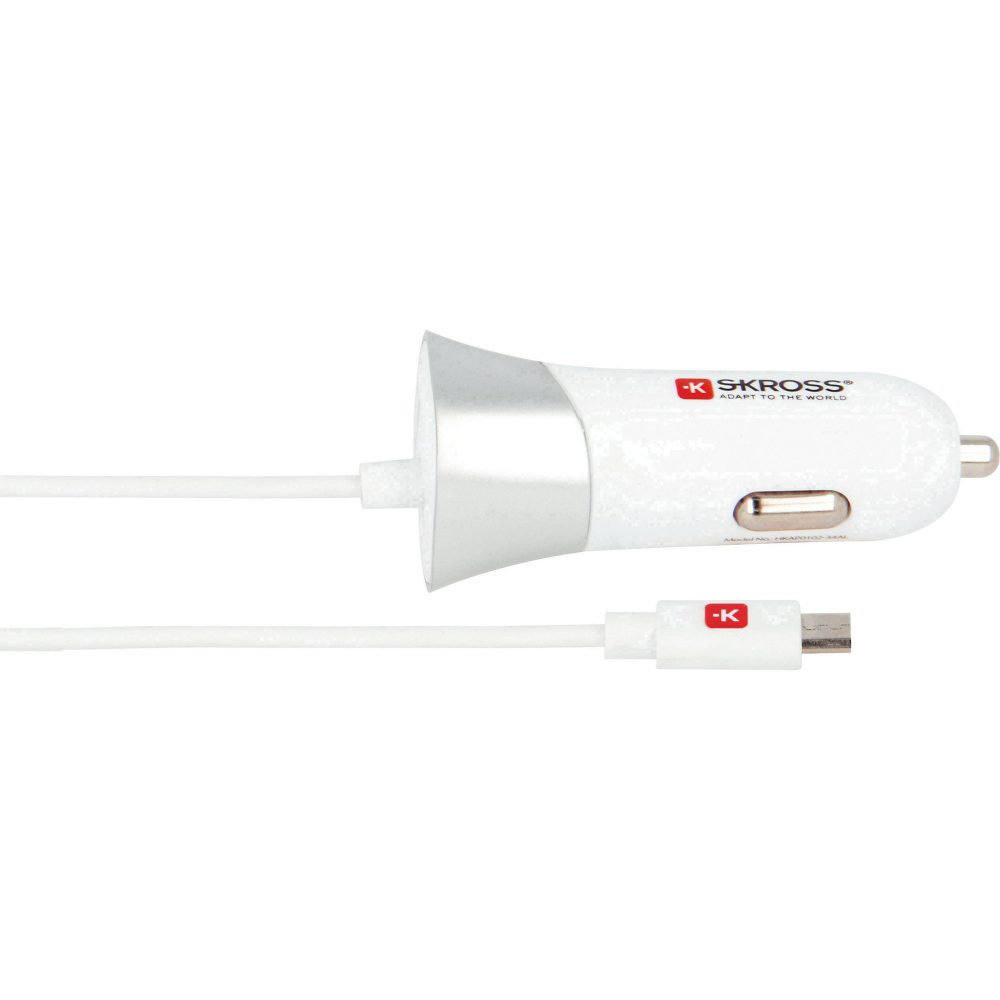 SKROSS USB Car Charger 2.900617 1 Port & Micro-USB