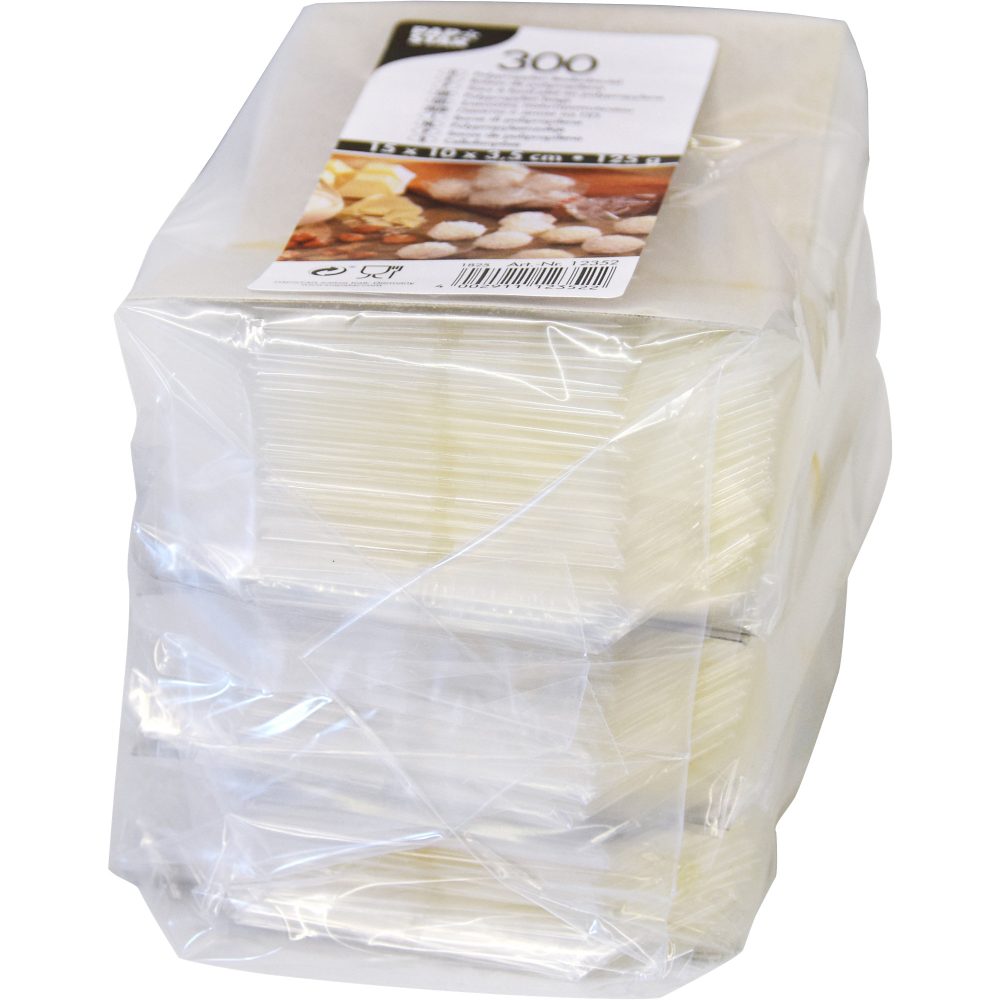 PAPSTAR Frischhaltebeutel 12352 PP (Polyproplylen) Transparent 300 Stück