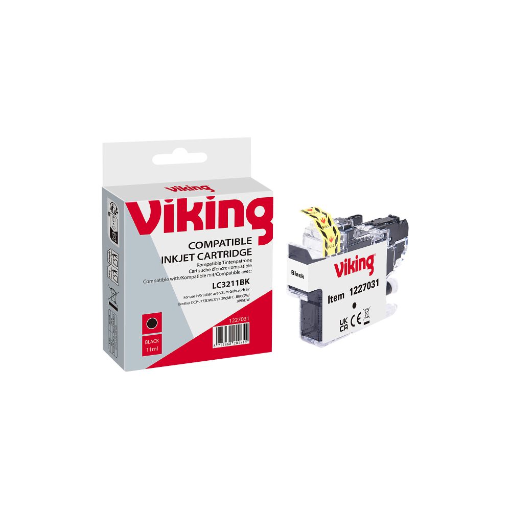 Office Depot LC3211BK Kompatibel Brother Schwarz