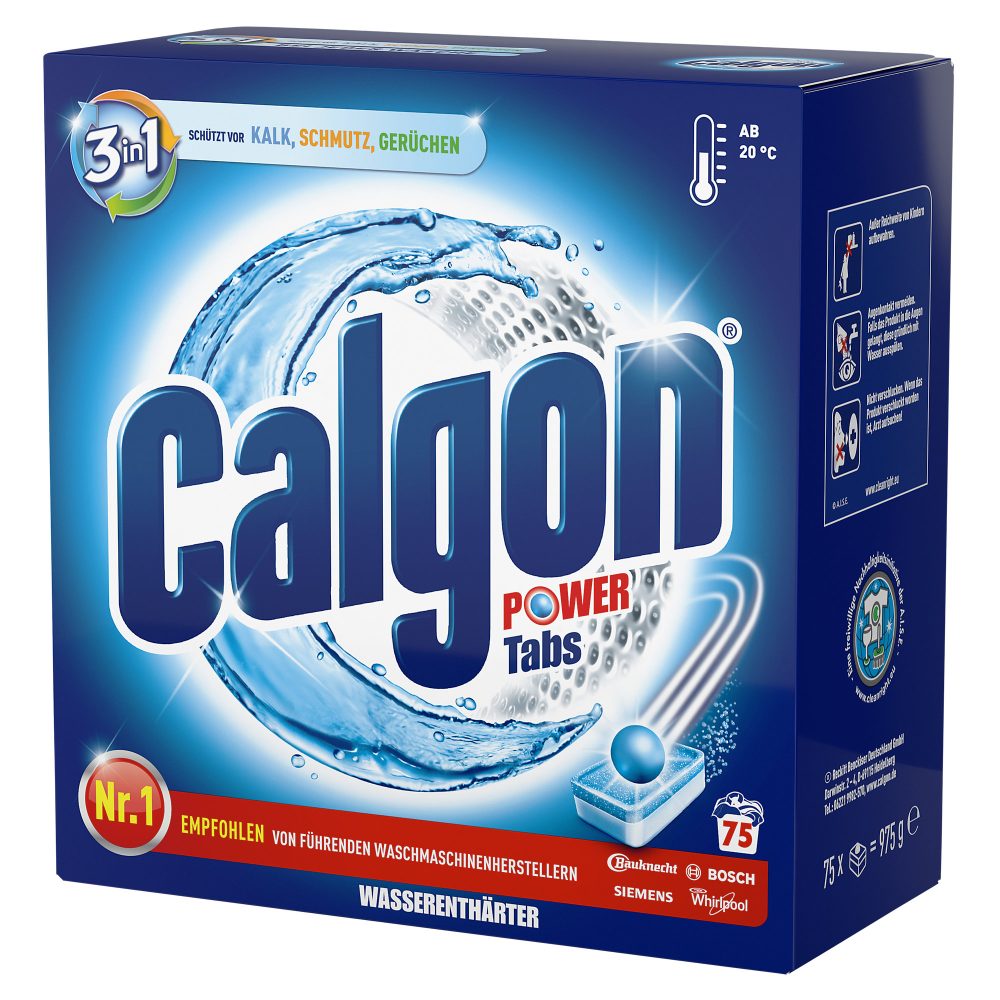 Calgon Entkalker Tabs 3in1 Packung mit 75 Stück